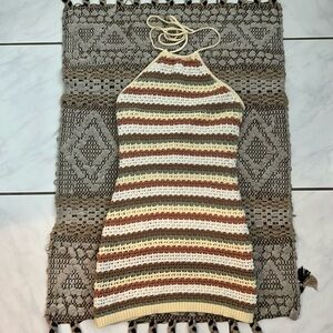 Crochet Halter Dress